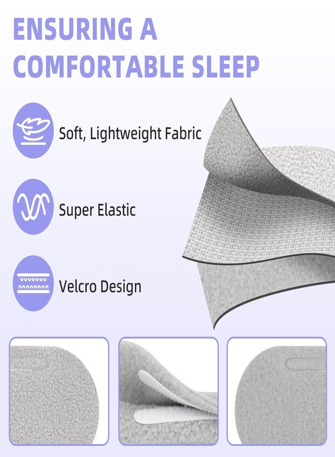 Ximoon عبوة من قطعتين من أحزمة تثبيت الرأس لجهاز CPAP FX، متوافقة مع وسائد الأنف وقناع CPAP من Resmed Swift FX - حزام رأس قابل للتعديل، قطع غيار بديلة لجهاز Swift FX - Image 4